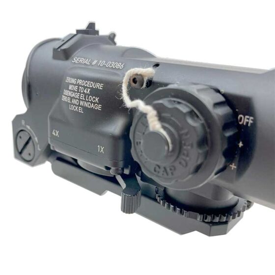 EVG ottica Specter 1x-->4x scope deluxe version (nera)