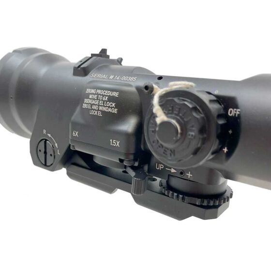 EVG ottica Specter DR 1.5x-->6x scope deluxe version (nera)