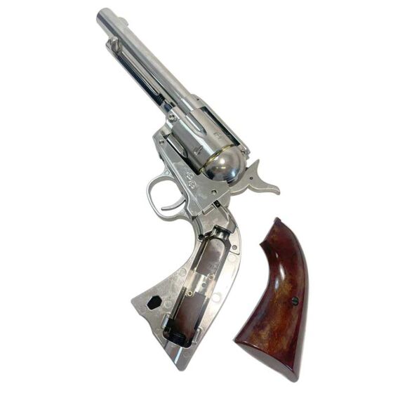 UMAREX LEGEND SAA PEACE MAKER full metal Nickel Chrome co2 revolver (6 inches)