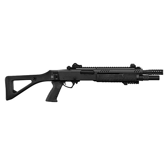 BO Fabarm Fucile A Pompa STF12 COMPACT Shotgun a gas  (Nero)