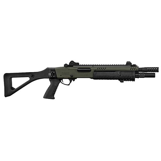BO Fabarm Fucile A Pompa STF12 COMPACT Shotgun a gas  (Verde)