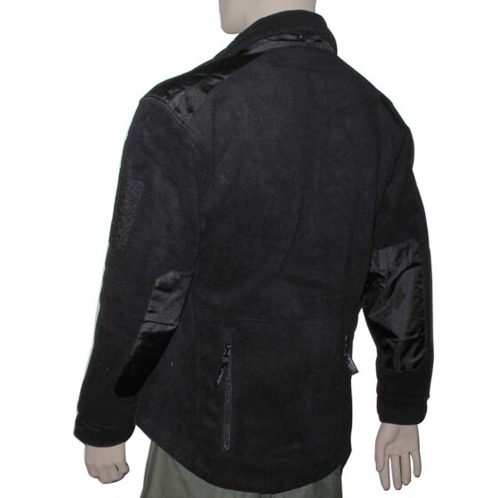 Helikon giacchetto militare LIBERTY Double Fleece Jacket (nero) (bl-lib-hf-01)