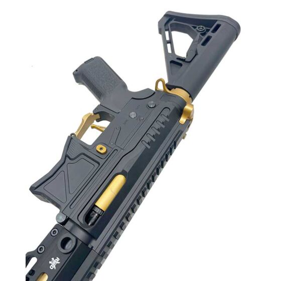 ZION ARMS fucile elettrico M4 R15 Short ETU (nero/gold)