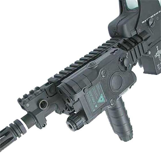 G&p puntatore laser PEQ15 con batteria lipo 1000 11.1v (nero)