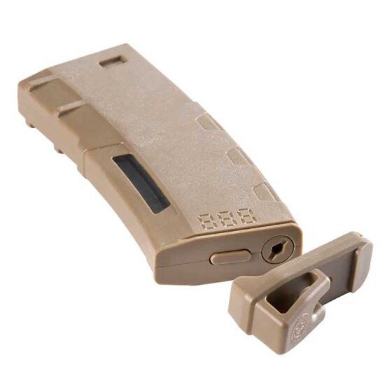 Lancer Tactical caricatore LT 130 colpi per fucile elettrico M4 (tan)
