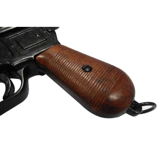 Denix pistola da collezione C96 (grip legno laccato)