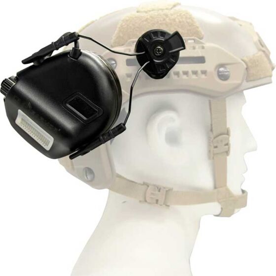 EARMOR braccetti adattatori elmetto M-TEK / BUMP per cuffie PELTOR