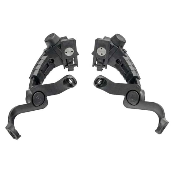 EARMOR M16 FLUX/MTEK Helmet rail adapters for MARK3 headset (black)