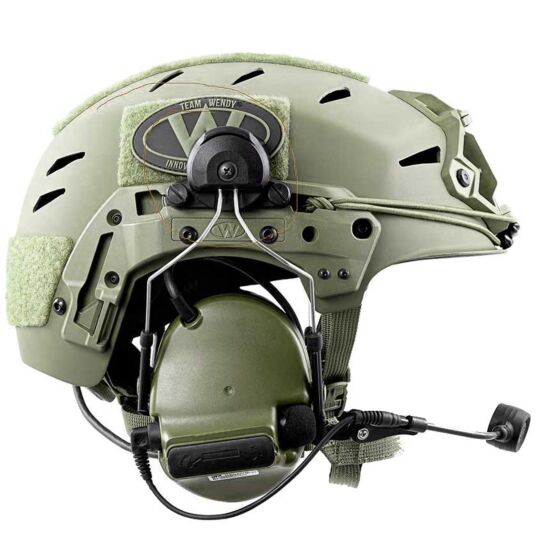 EARMOR cuffie radio ricevitore M32H MOD4 per elmetti TEAM WENDY (verdi)
