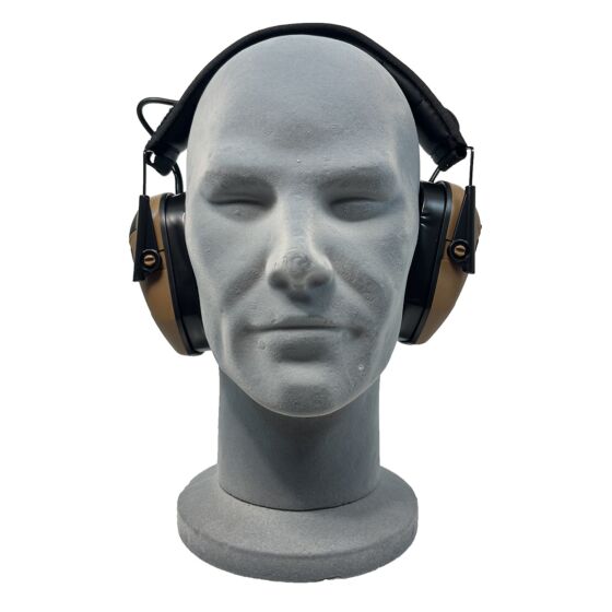 EARMOR Cuffie protettive taglia rumore M300A (Coyote brown)