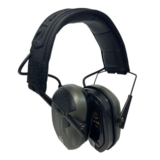 EARMOR Cuffie protettive taglia rumore M300A (Foliage green)