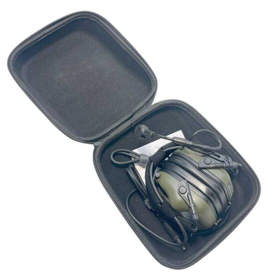 EARMOR M32 MARK3 MILPRO DUAL COMMUNICATION Headset with head band (foliage green)