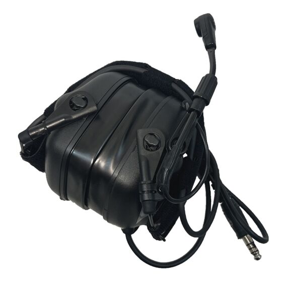 EARMOR Cuffie protettive taglia rumore con microfono M32-PLUS (Nere)