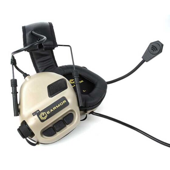 EARMOR M32 MOD4 communication Hearing protection hearphone (tan)