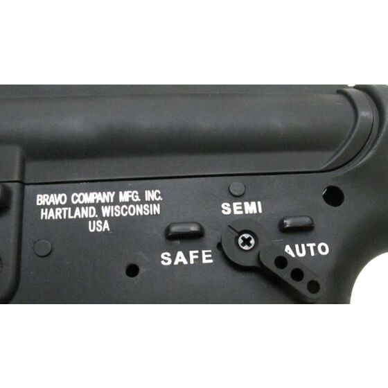 SHS LVOA style ver.2 metal selector lever for m4 electric gun (black)