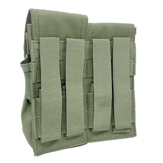 DEFCON5 tasca doppia per caricatore AK/M4 (verde)