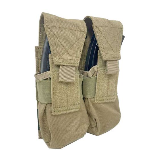 DEFCON5 double mag pouch for AK/M4 (tan)
