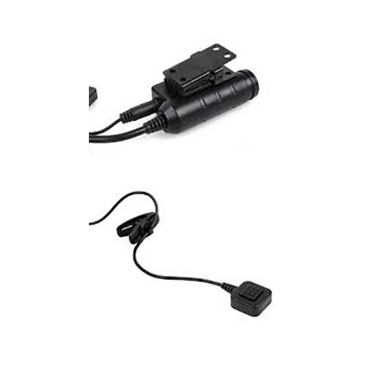 EARMOR pulsante M52 military PTT per cuffie EARMOR (Motorola P8668)