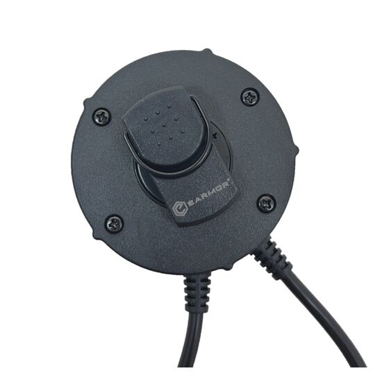 EARMOR pulsante grande M55 military PTT per cuffie tattiche (Midland)