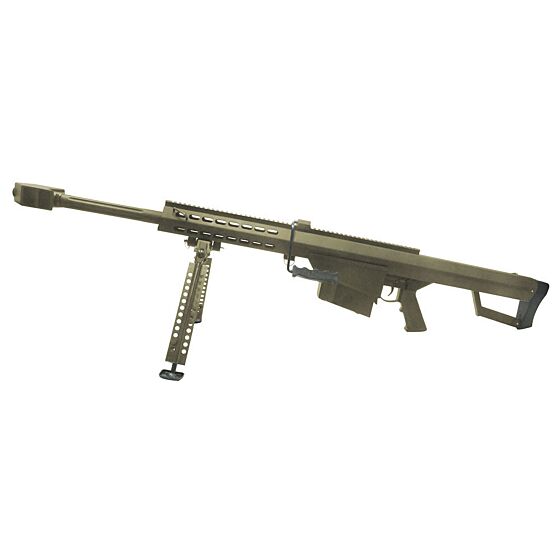 Snow wolf fucile elettrico m82 aeg cqb tan (deluxe)