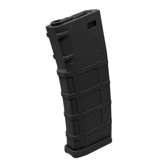 Four Rifle 350rd P-type magazine for m4 electric gun (black)