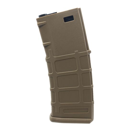 Four Rifle caricatore P-type 130 colpi per fucile elettrico m4 (Dark Earth)