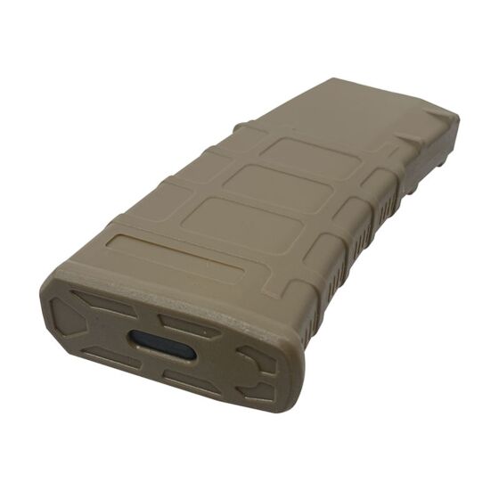 Four Rifle caricatore P-type 130 colpi per fucile elettrico m4 (Dark Earth)