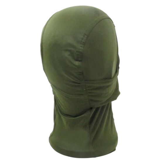 Wosport passamontagna shadow fighter con protezione viso (verde)