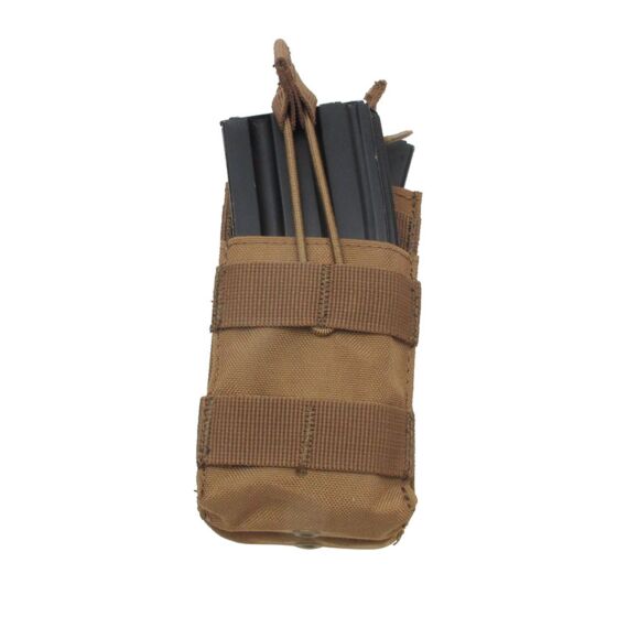 Condor open top double m16 mag pouch (tan)