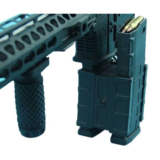 G&p caricatore HAILSTORM MAGAZINE doppio per fucile elettrico m4 (nero)
