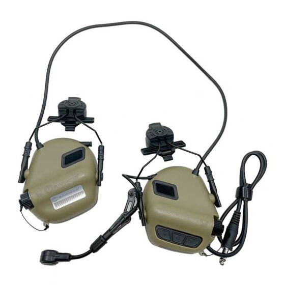 EARMOR M32H MARK3 MILPRO communication Headset for TEamWendy EXFIL® 3.0 helmet (tan)