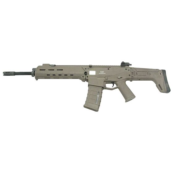 A&k fucile elettrico masada full metal aeg (tan)