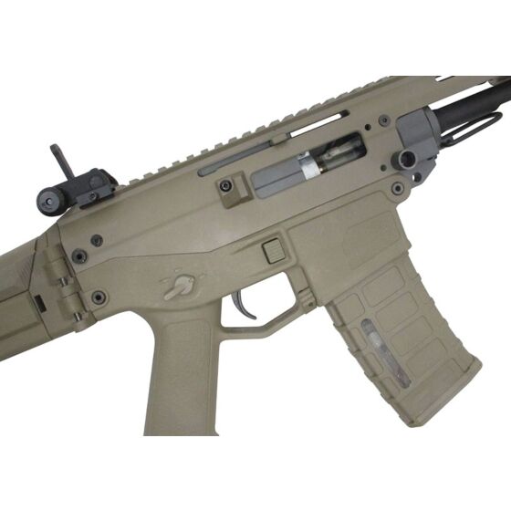 A&k fucile elettrico masada full metal aeg (tan)