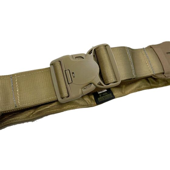 DEFCON5 LASER-CUT low profile tactical molle belt (tan)