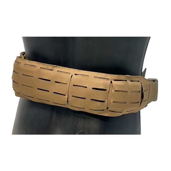 DEFCON5 LASER-CUT low profile tactical molle belt (tan)