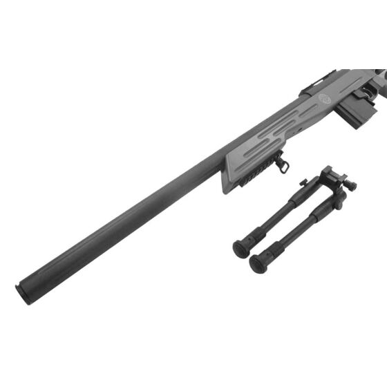 Well MSR338 STINGER air cocking sniper rifle with bipod (black)