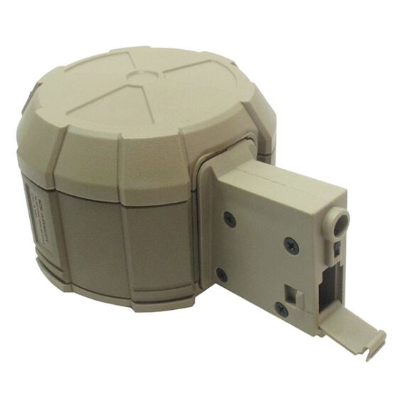 ICS caricatore drum elettrico per fucile m4 (tan)