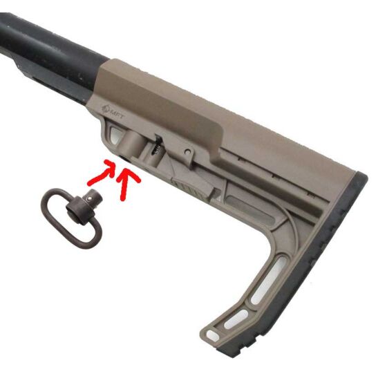 Big Dragon calcio MFT minimal per fucile elettrico m4 (tan)