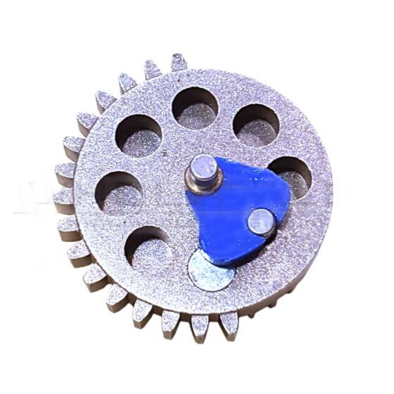Ares Amoeba steel sector gear with magnet and delayer cam
