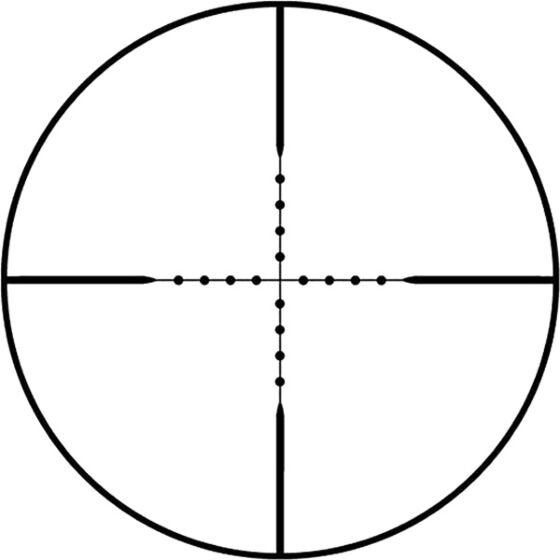 Royal 3-9x50aogd rifle scope (with rings)