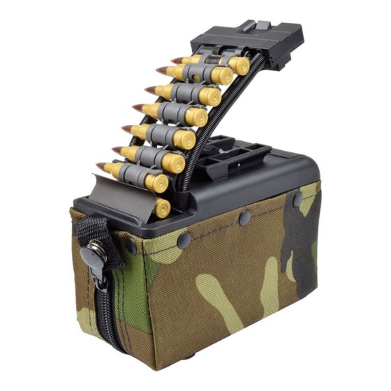 Battleaxe caricatore box elettrico da 2000 colpi per fucile MK46 EVO (cp camo)