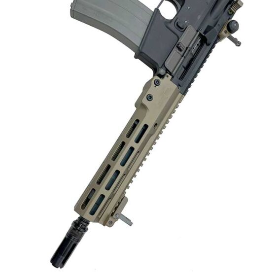 VFC fucile a gas M4 Mk16 Urg-I CQB scarrellante (nero/tan)