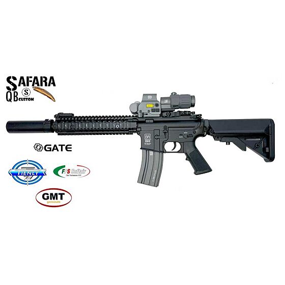 SafaraQBcustom fucile elettrico Specna Arms M4 MK18 mod1 (nero)