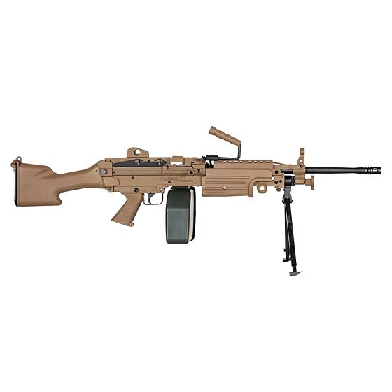 Specna Arms M249 MK2 CORE light machine electric gun (tan)