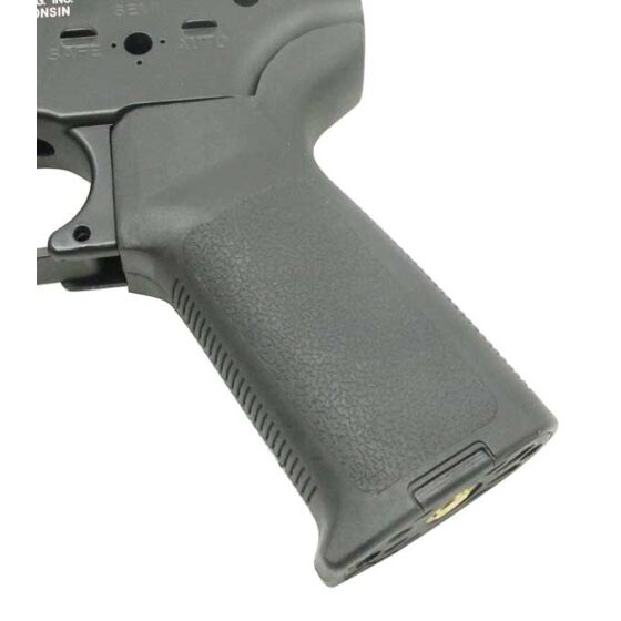 Four rifle M-type grip for m16 electric gun (black)