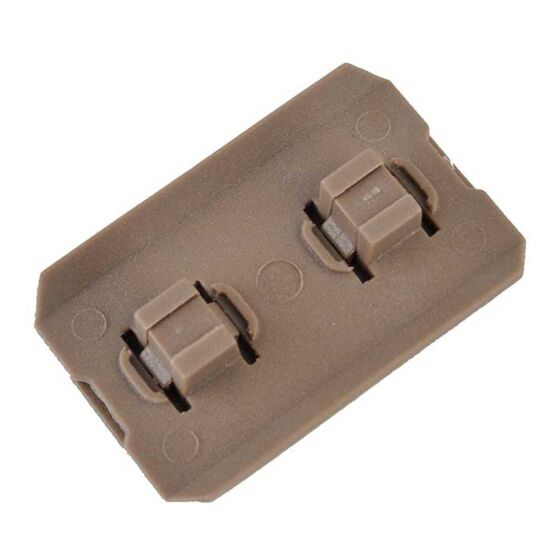 MP airsoft cover set M-LOK per astine tattiche (tan)