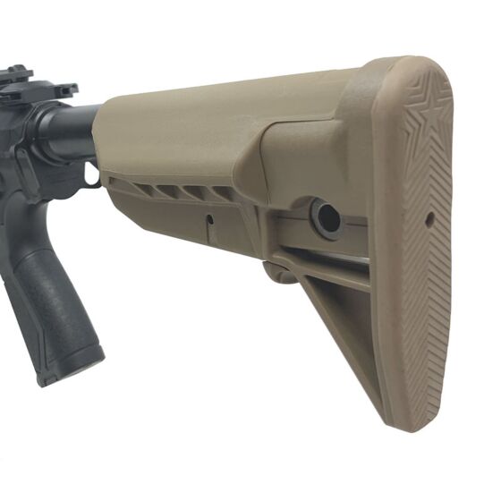 Four Rifle calcio BCM style mod0 per fucili m4 (dark earth)