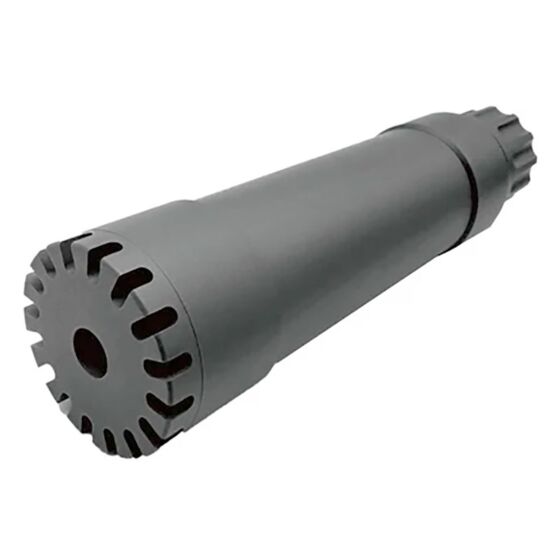 Angry Gun silenziatore SPITFIRE tracer Ver.2024 per mitraglietta a gas Mp9/Tp9 (nero)