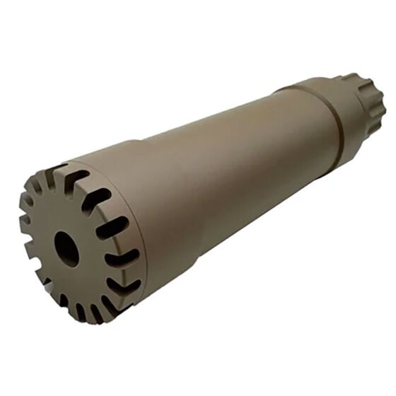 Angry Gun silenziatore SPITFIRE tracer Ver.2024 per mitraglietta a gas Mp9/Tp9 (fde)