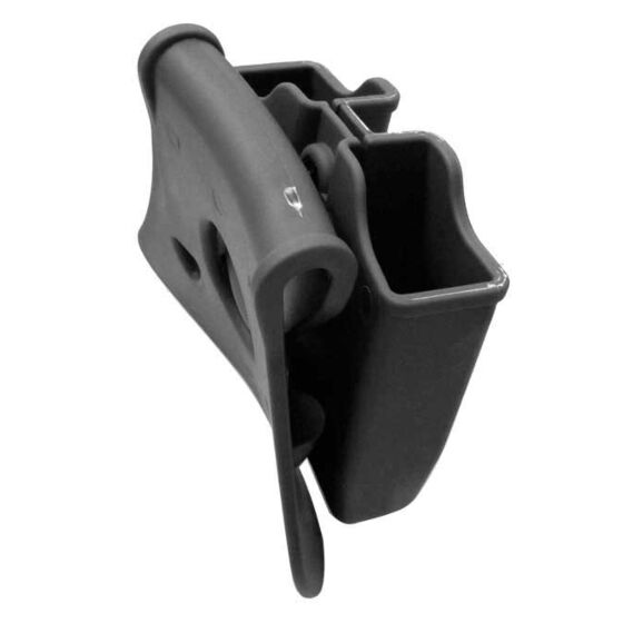 Amomax porta caricatore doppio per pistola tipo USP/PX4 (nero)